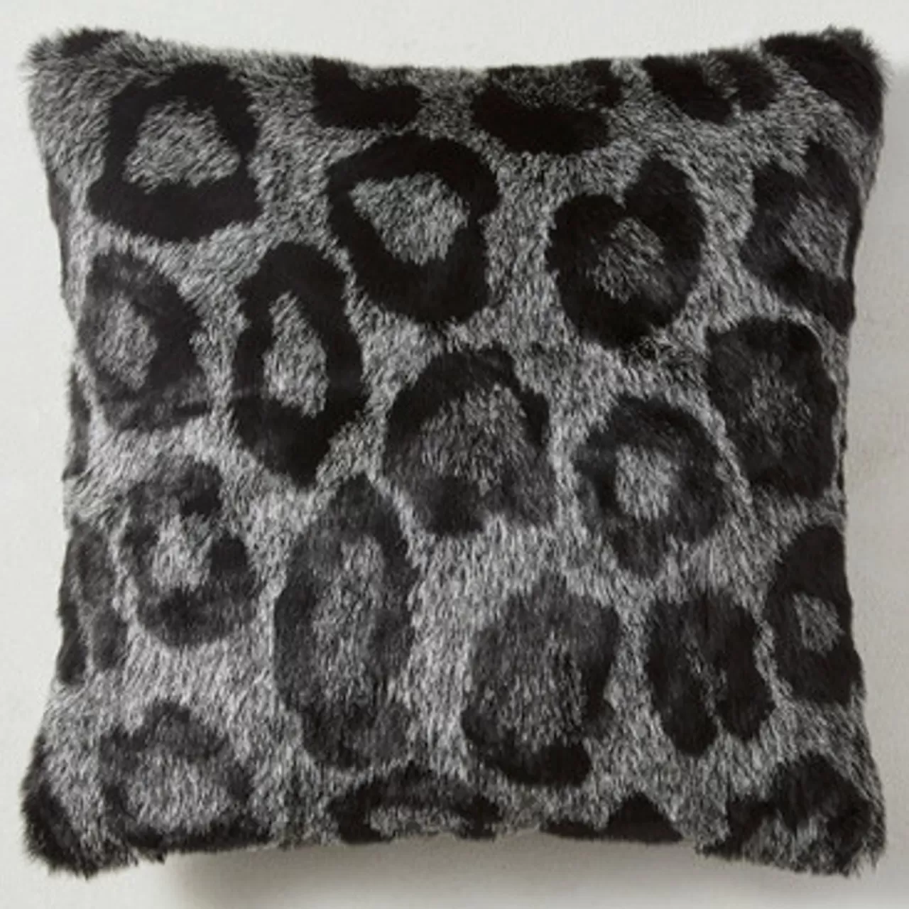 Z Gallerie Mila Pillow 22" - Charcoal> Textile Sale | Faux Fur Pillows