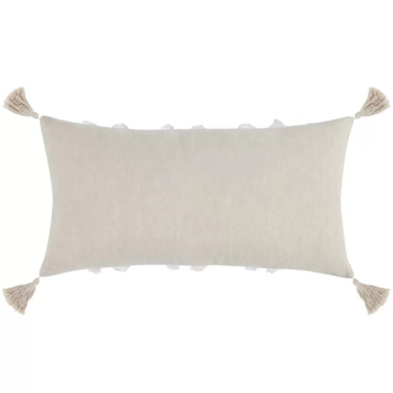 Z Gallerie Mills Lumbar Pillow - Natural/Ivory> Textile Sale | Patterned Pillows