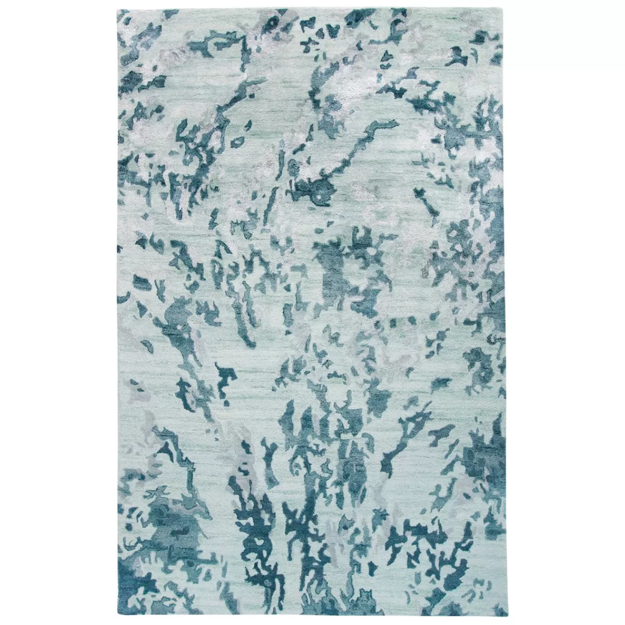 Z Gallerie Misty Rug - Blue> Modern Rugs | Pattern Rugs