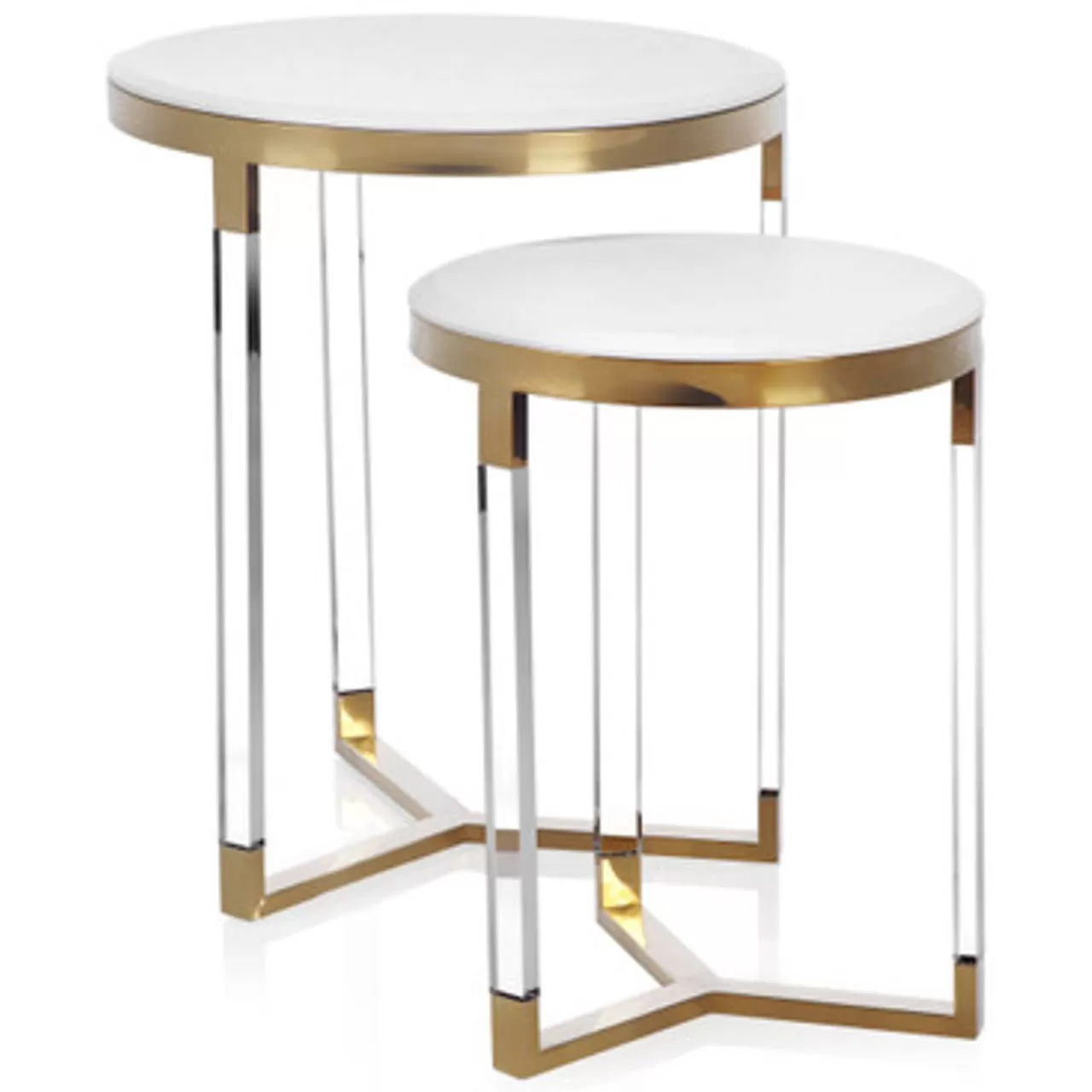 Z Gallerie Murano Tables - Set of 2> Side Tables