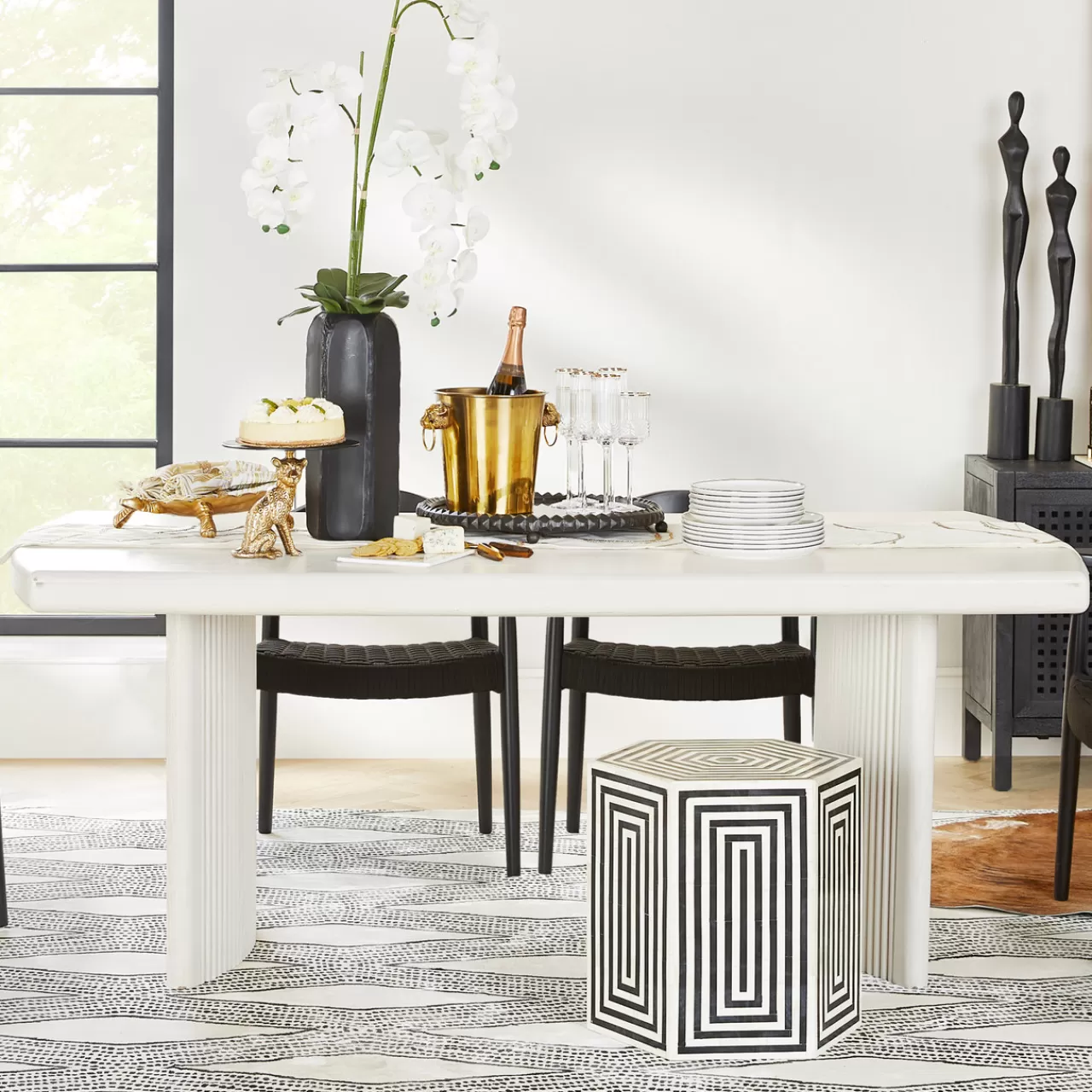 Z Gallerie Nikki Chu - Parker Dining Table> Rectangular Table