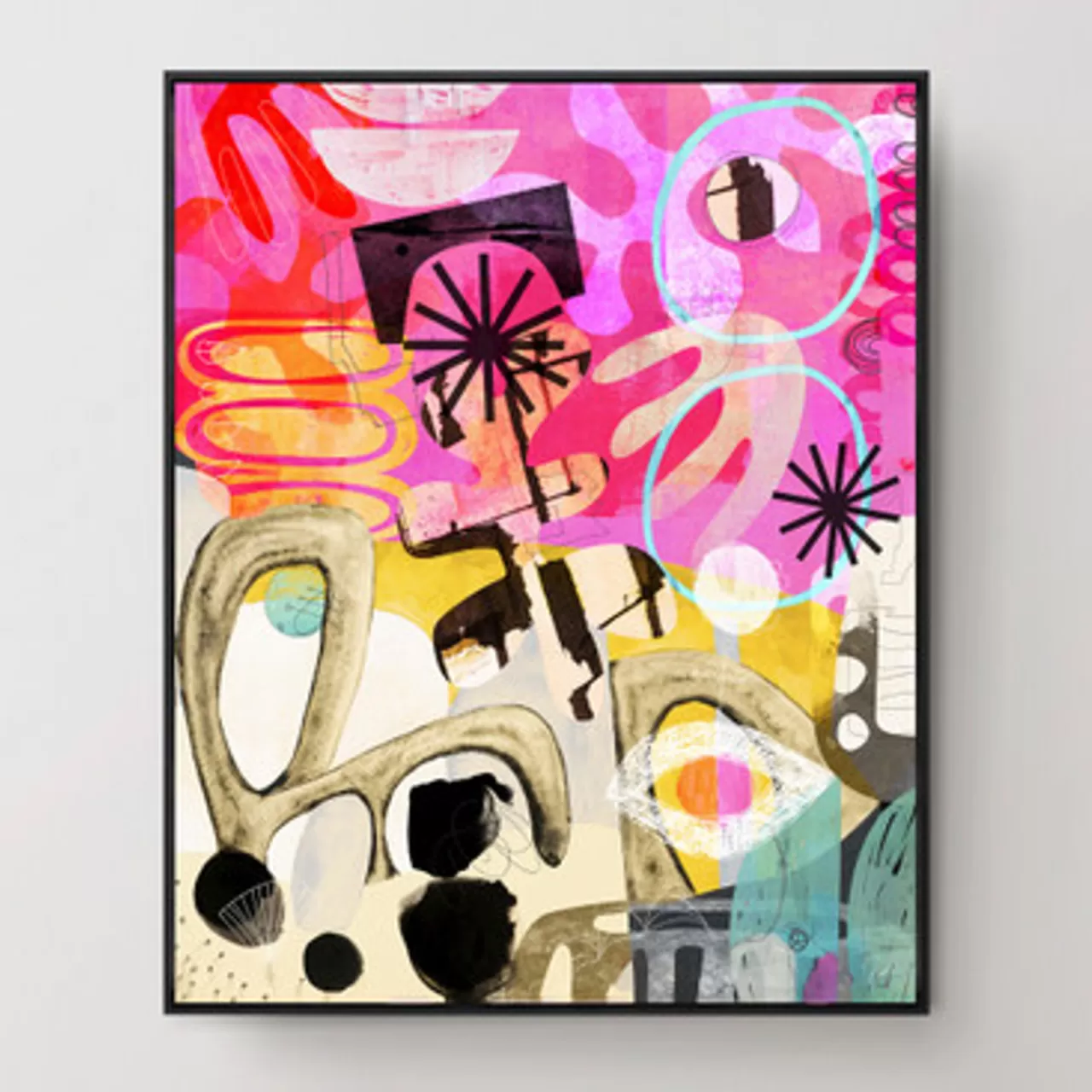 Z Gallerie Nikki Chu - Pinky Fine> Framed Art | Canvas