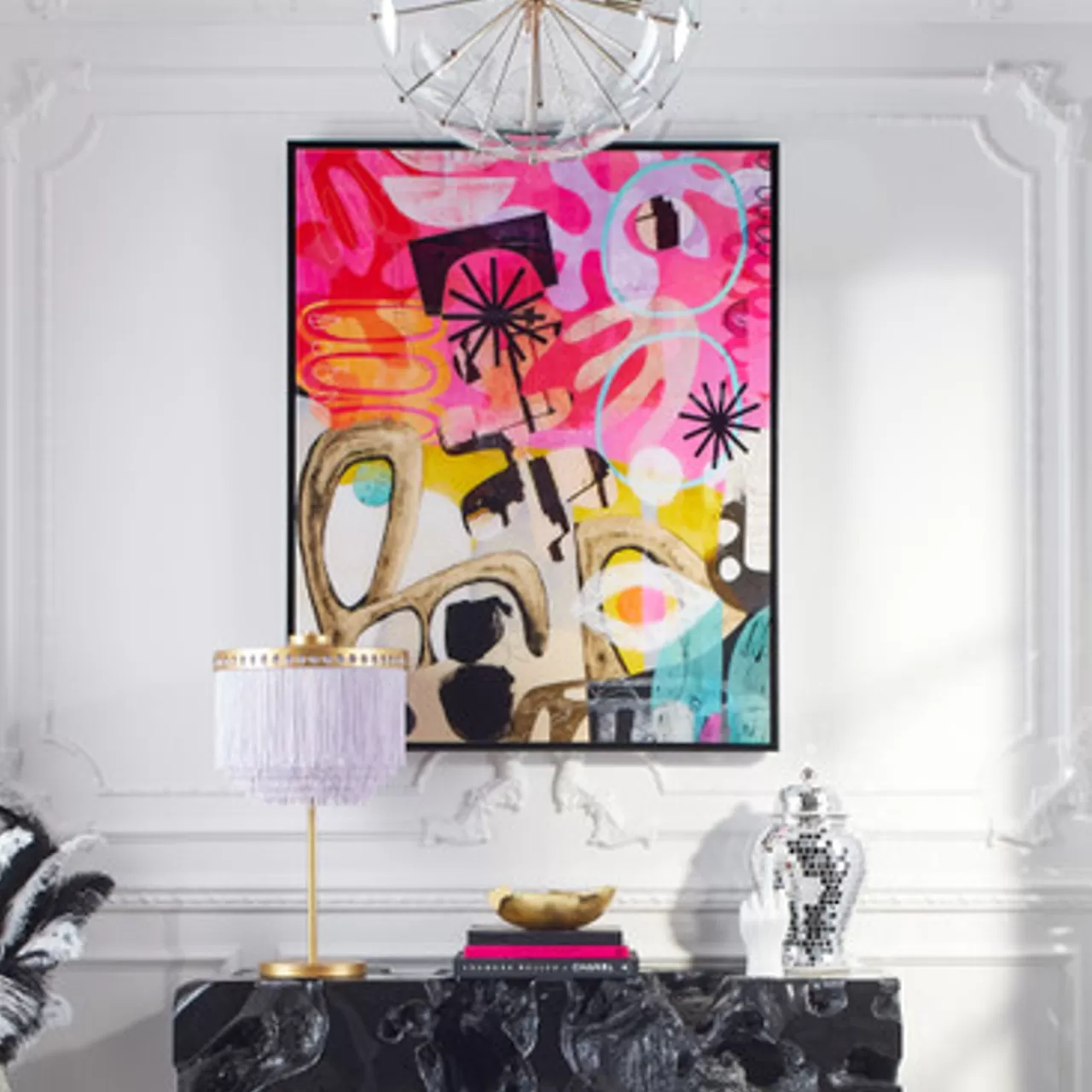 Z Gallerie Nikki Chu - Pinky Fine> Framed Art | Canvas