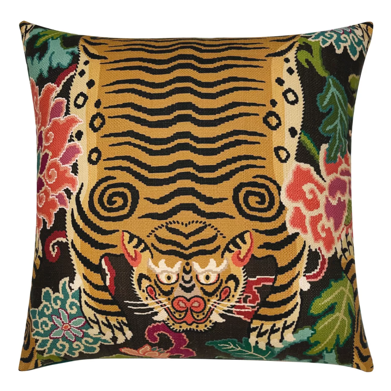 Z Gallerie Nimer Pillow 22" - Gold/Multi> Textile Sale | Novelty Pillows