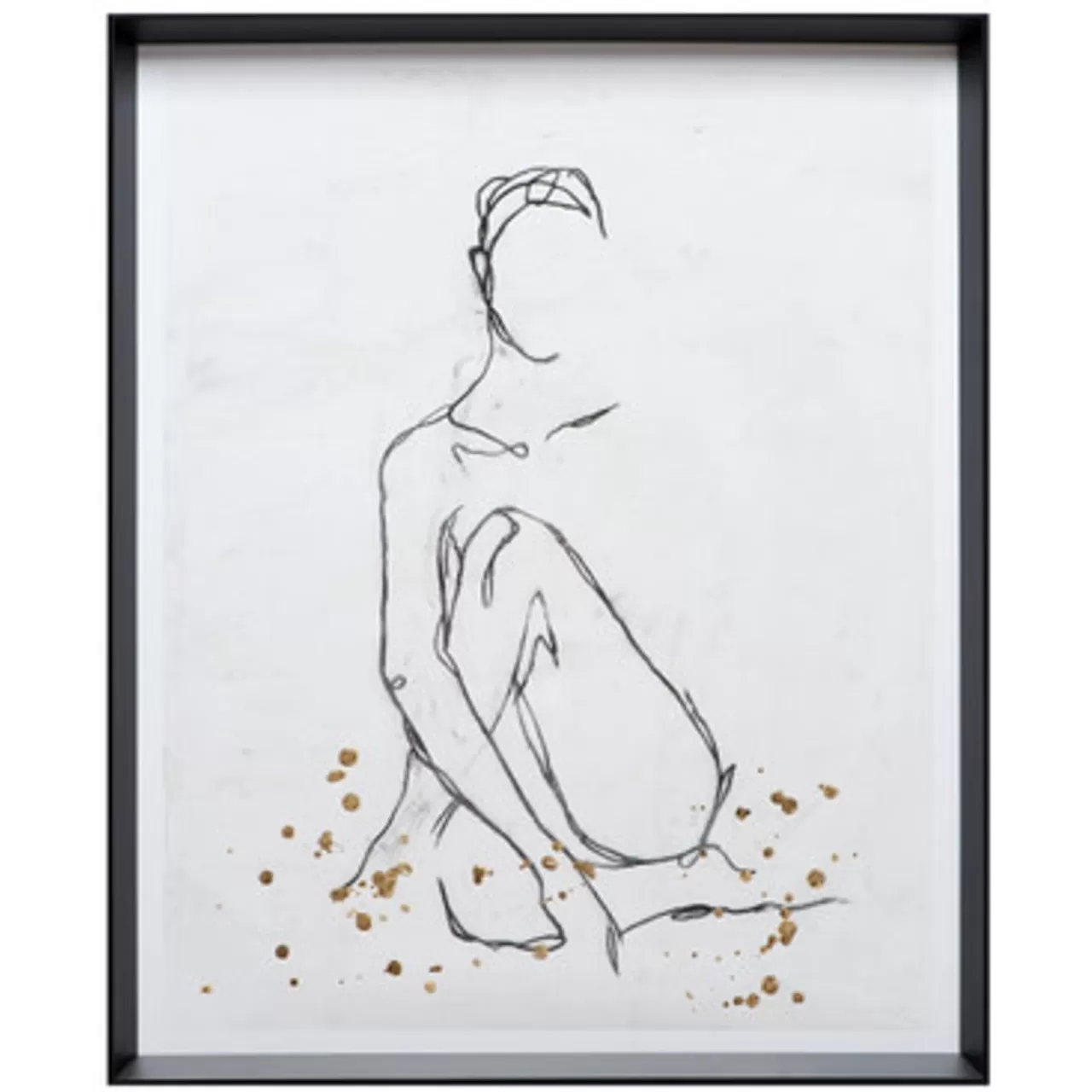 Z Gallerie Nude Contour Sketch 2> Series | Framed Art