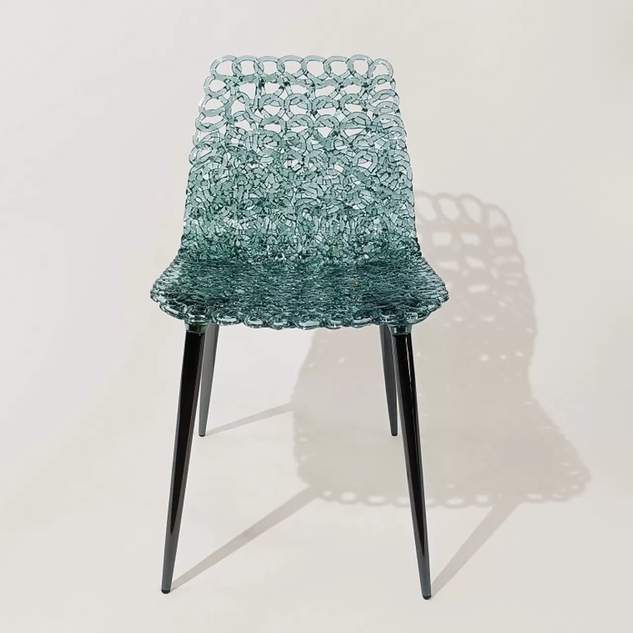 Z Gallerie Ocean Blue Weave Dining Chair> Dining Chairs