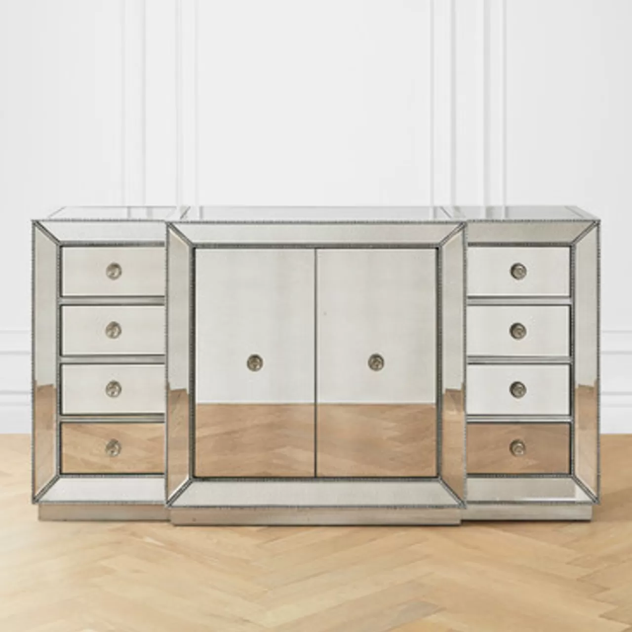 Z Gallerie Omni Mirrored Buffet> Buffet & Sideboard