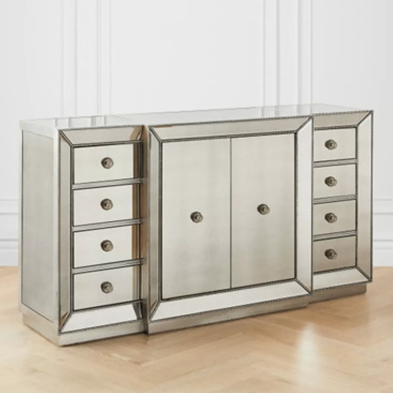 Z Gallerie Omni Mirrored Buffet> Buffet & Sideboard