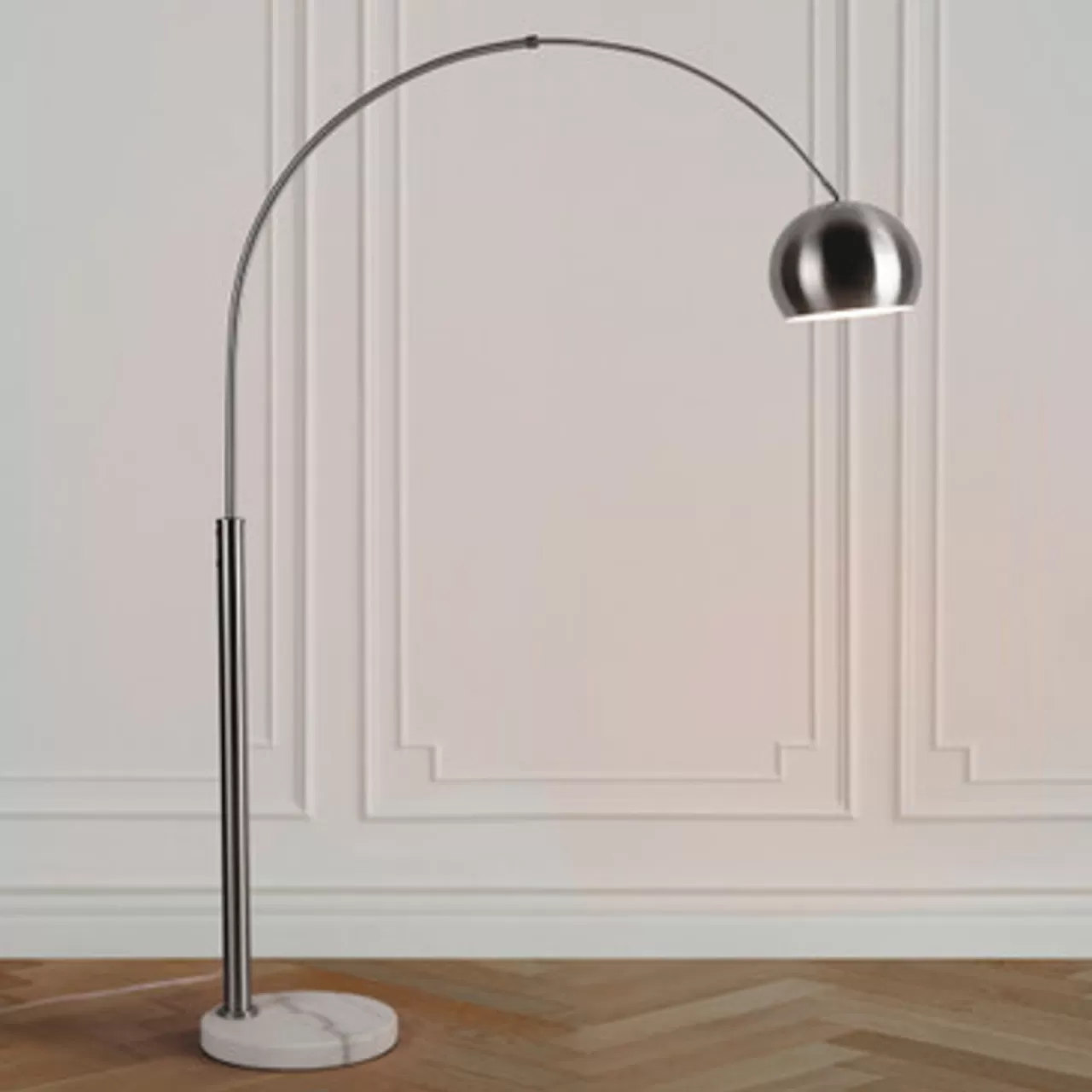 Z Gallerie Orson Floor Lamp - Nickel> Lighting Sale | Floor Lamps