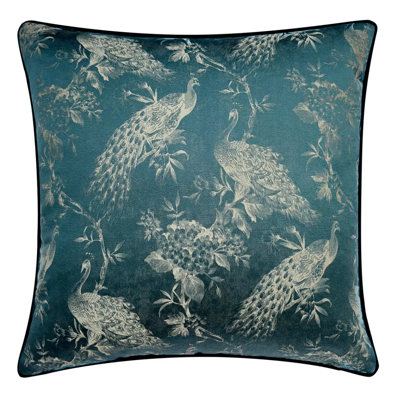 Z Gallerie Peacock Pillow 20" - Teal> Textile Sale | Novelty Pillows