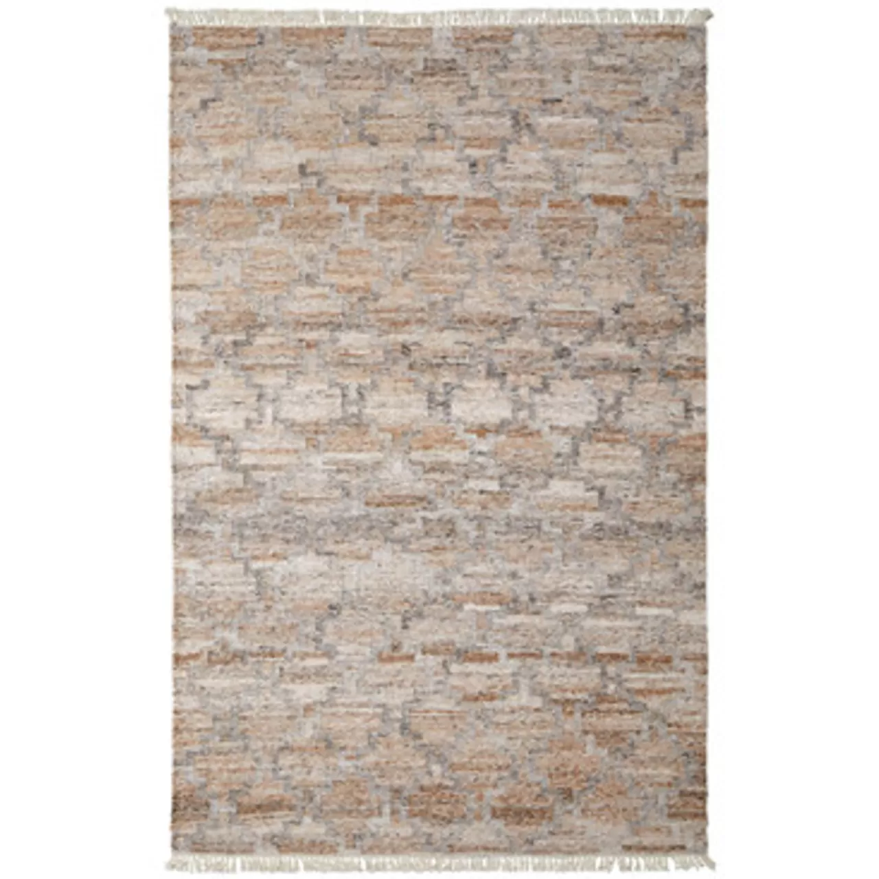 Z Gallerie Petty Rug - Brown/Grey> Pattern Rugs | Living Room Rugs