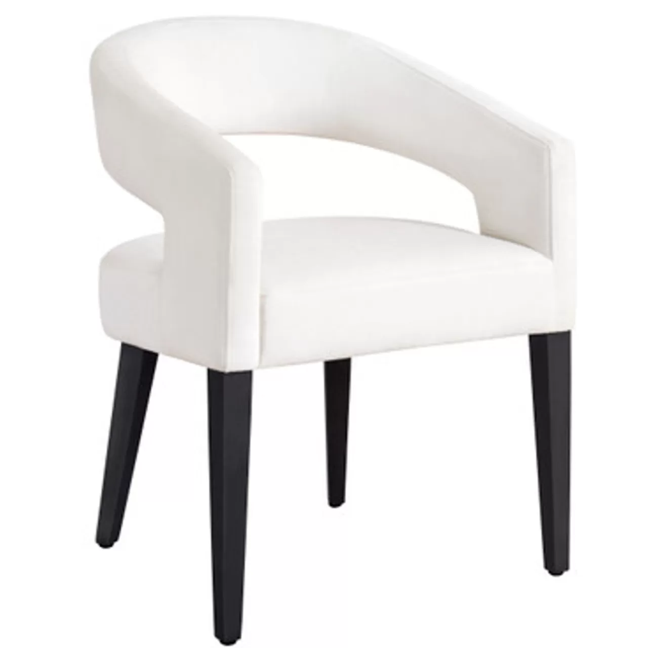 Z Gallerie Philippa Dining Chair - Matte Black> Dining Chairs