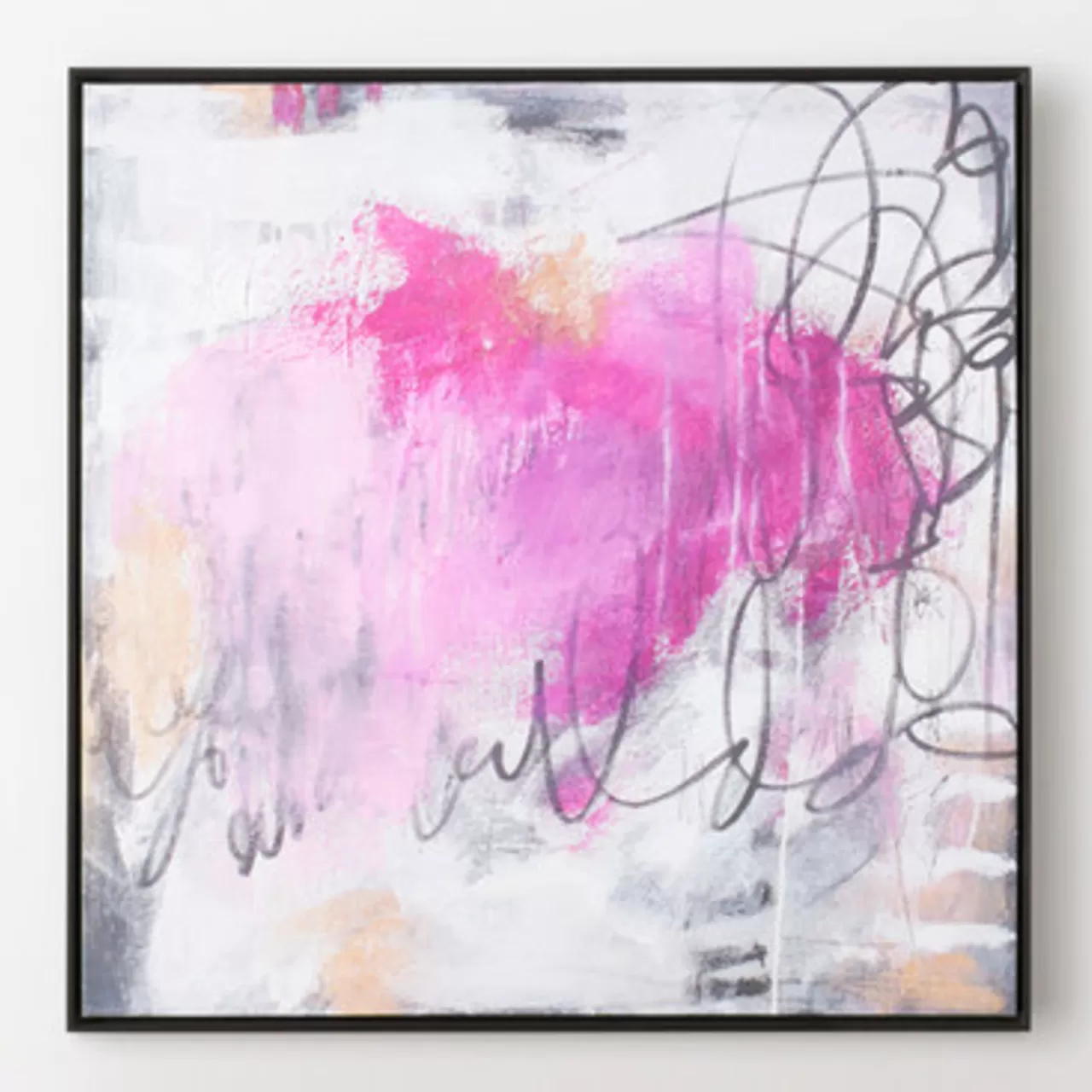 Z Gallerie Pink Lemonade 2> Framed Art | Canvas