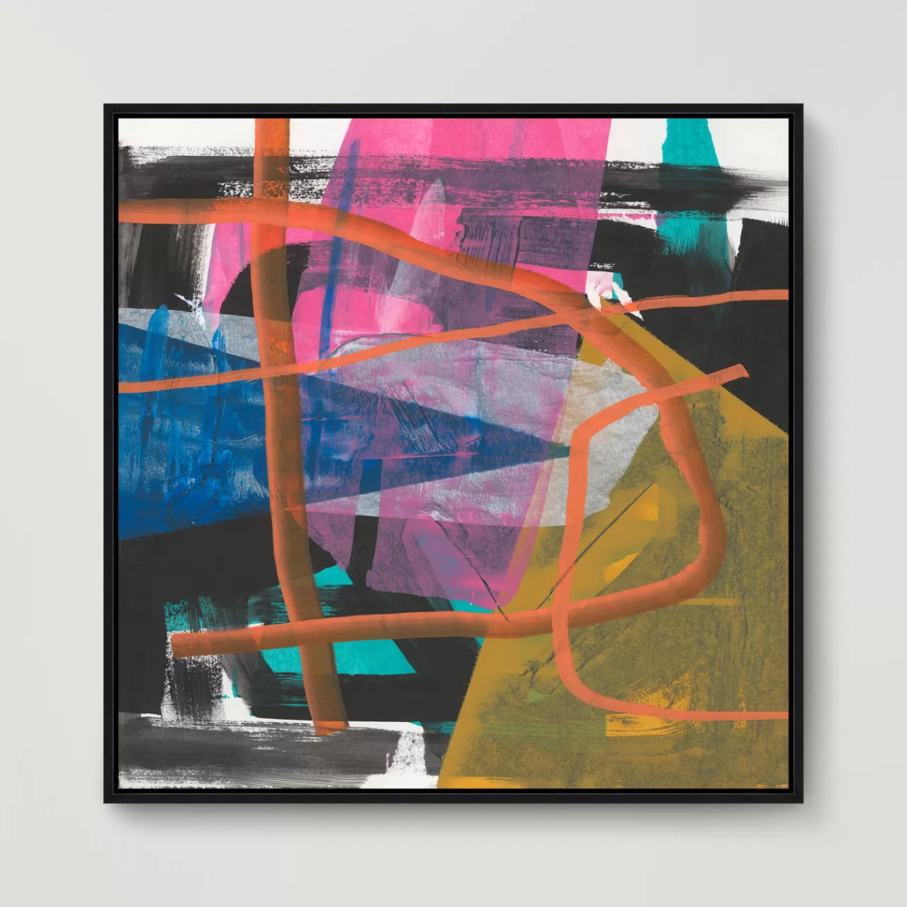 Z Gallerie Playful Meditation> Framed Art | Canvas