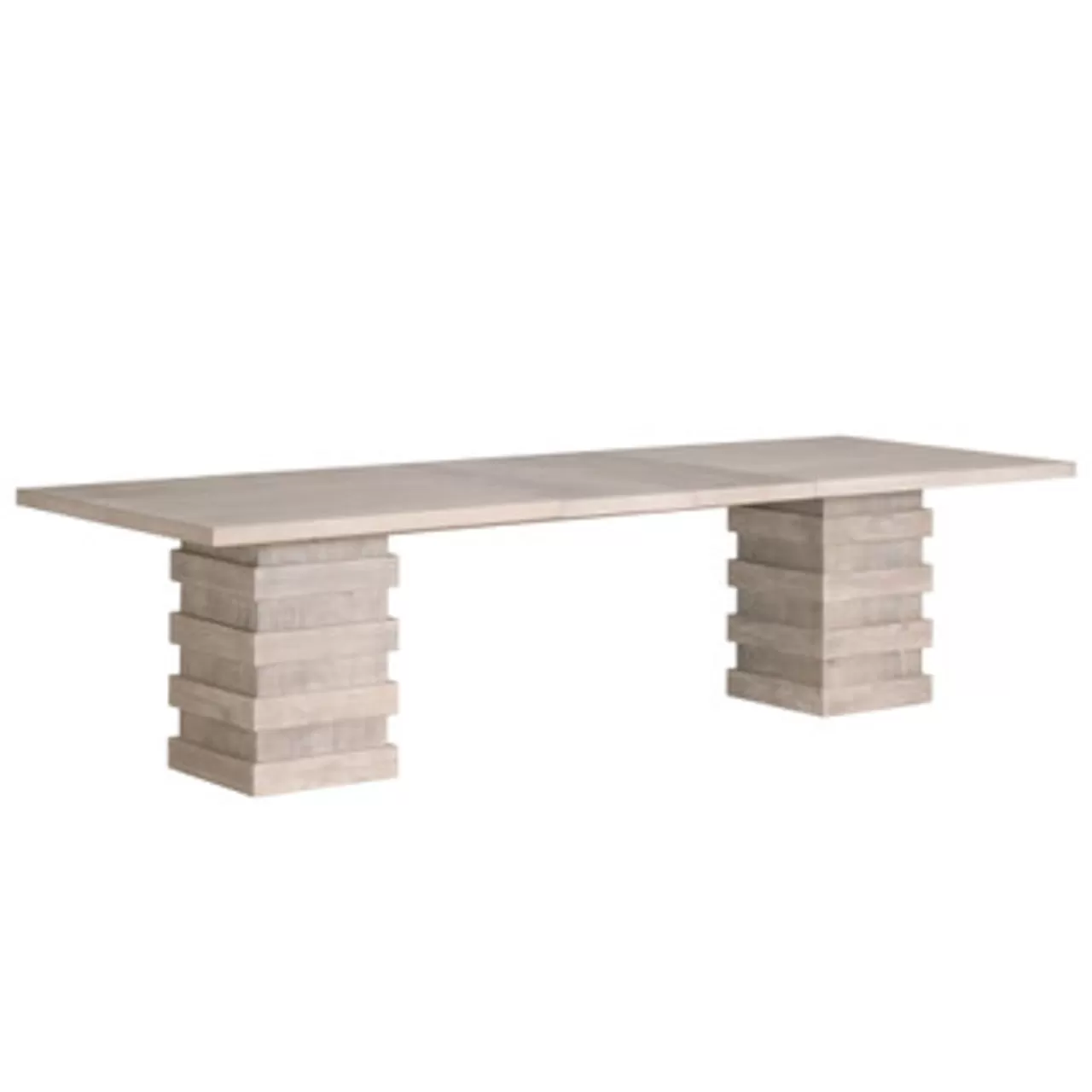 Z Gallerie Plaza Extension Dining Table> Extendable & Functional | Rectangular Table