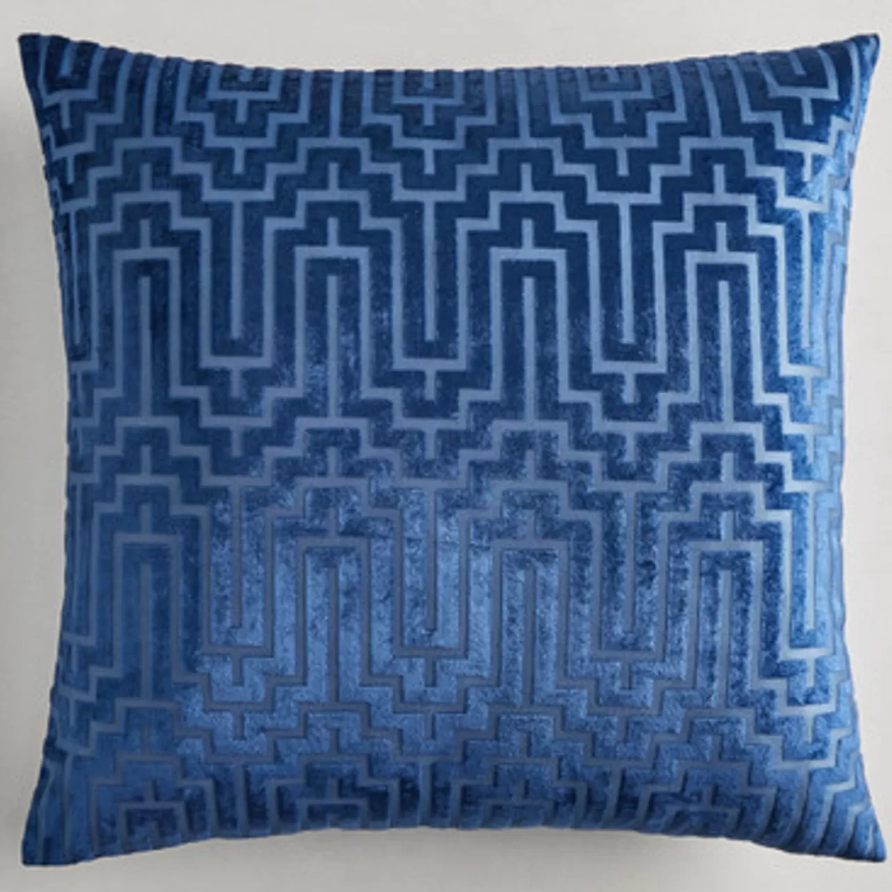 Z Gallerie Porter Pillow 24" - Sapphire> Textile Sale | Solid Pillows