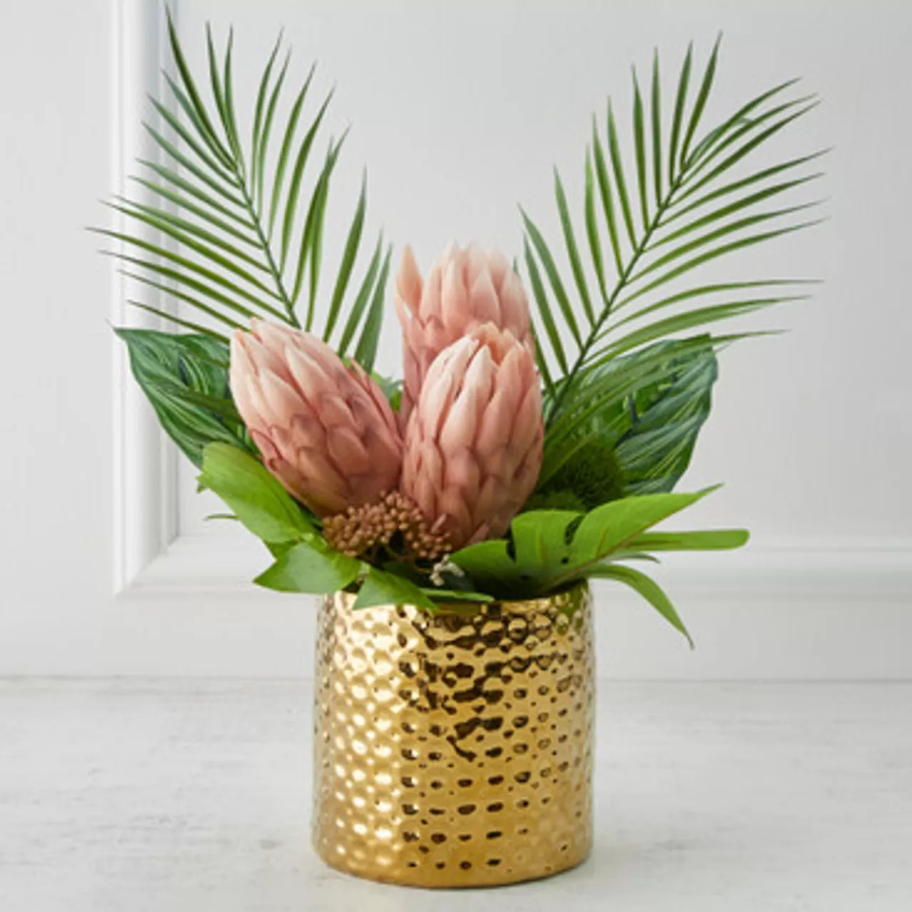 Z Gallerie Protea In Pot - Blush> Home Decor | Décor Sale