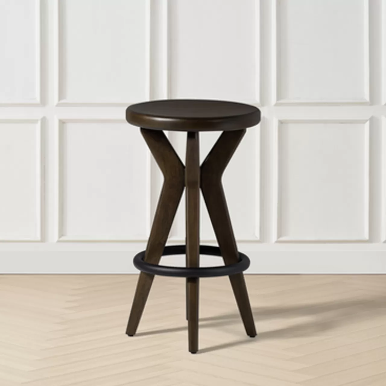 Z Gallerie Rolston Counter Stool - Black> Dining Chairs