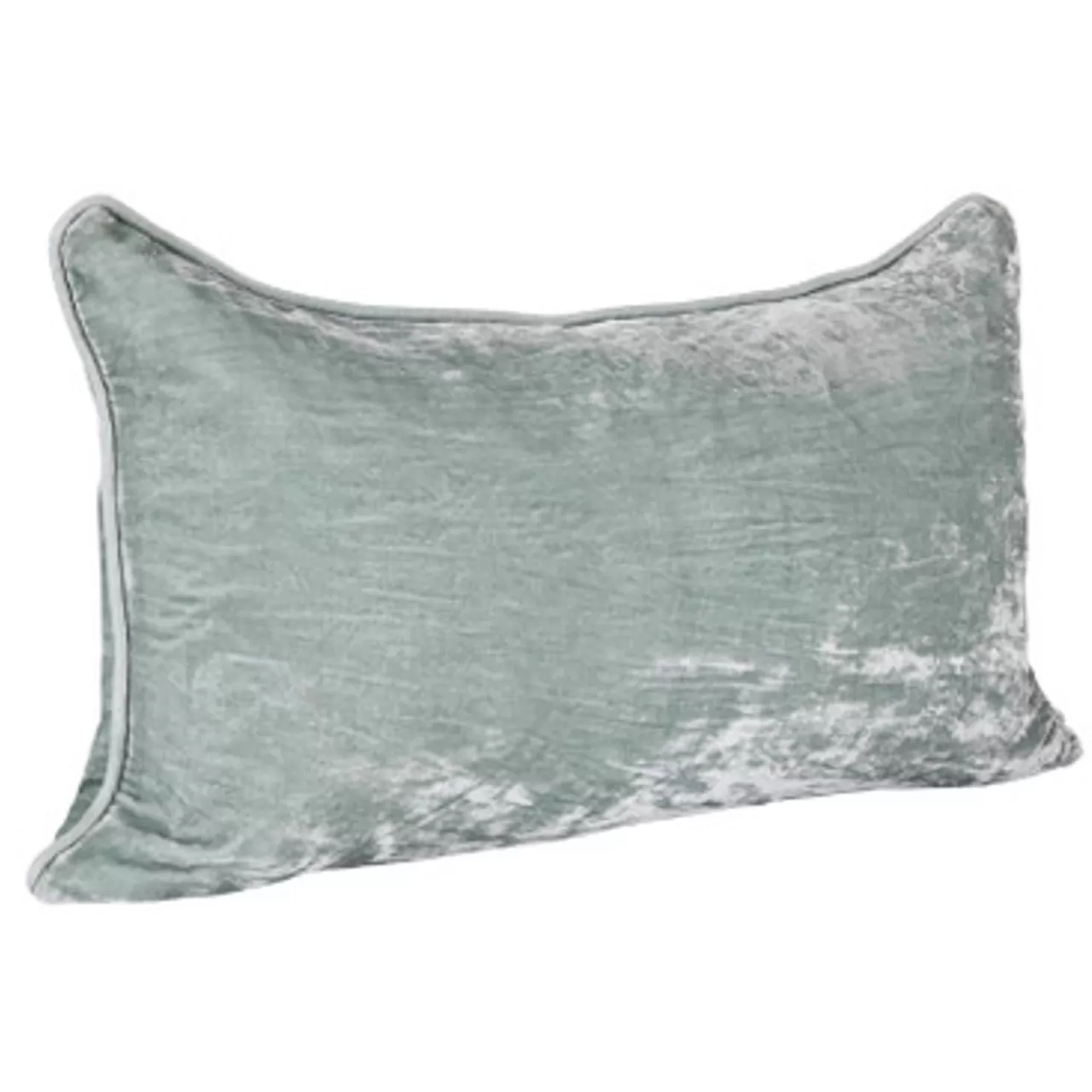 Z Gallerie Shelby Lumbar Pillow - Aqua> Textile Sale | Solid Pillows