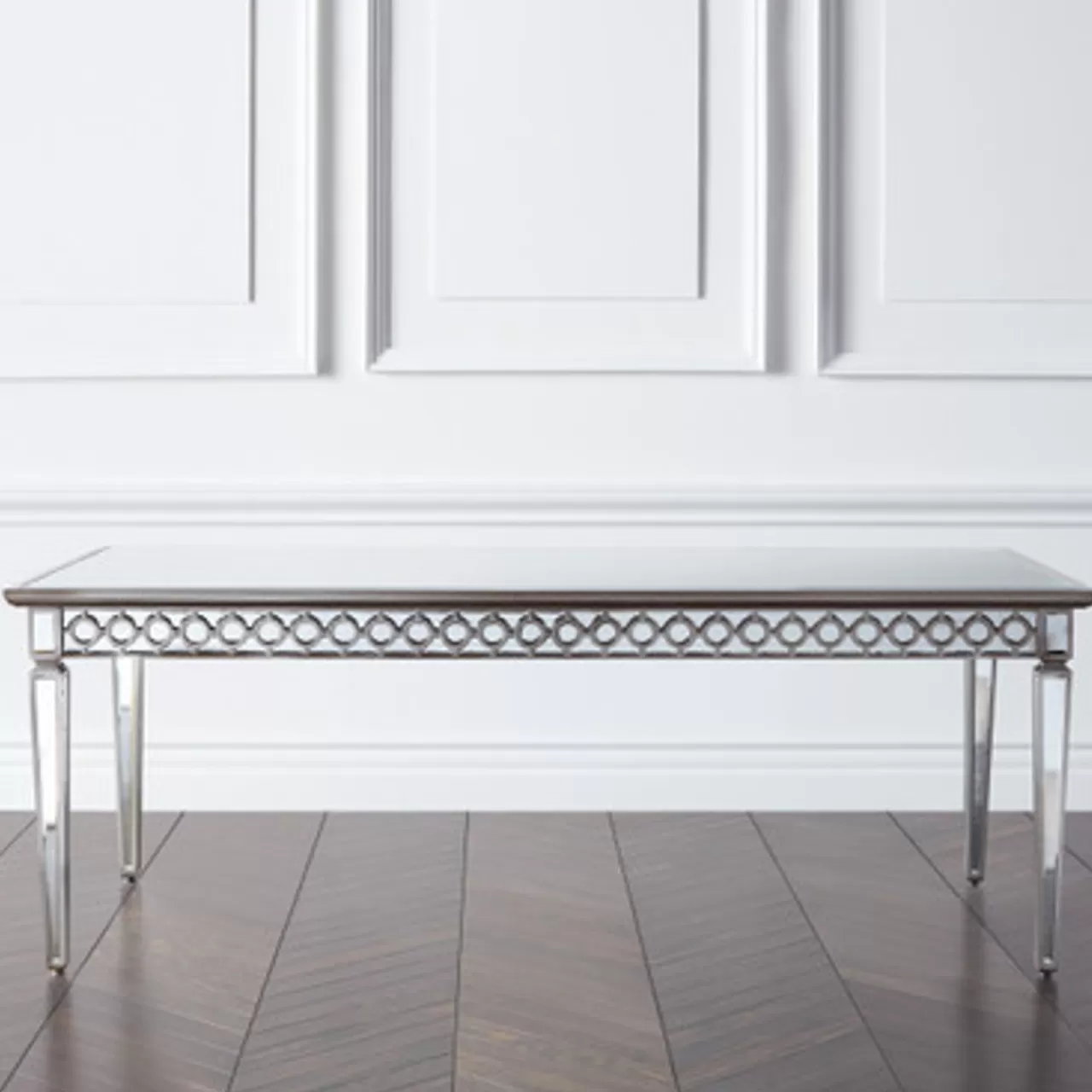 Z Gallerie Sophie Mirrored Dining Table> Rectangular Table