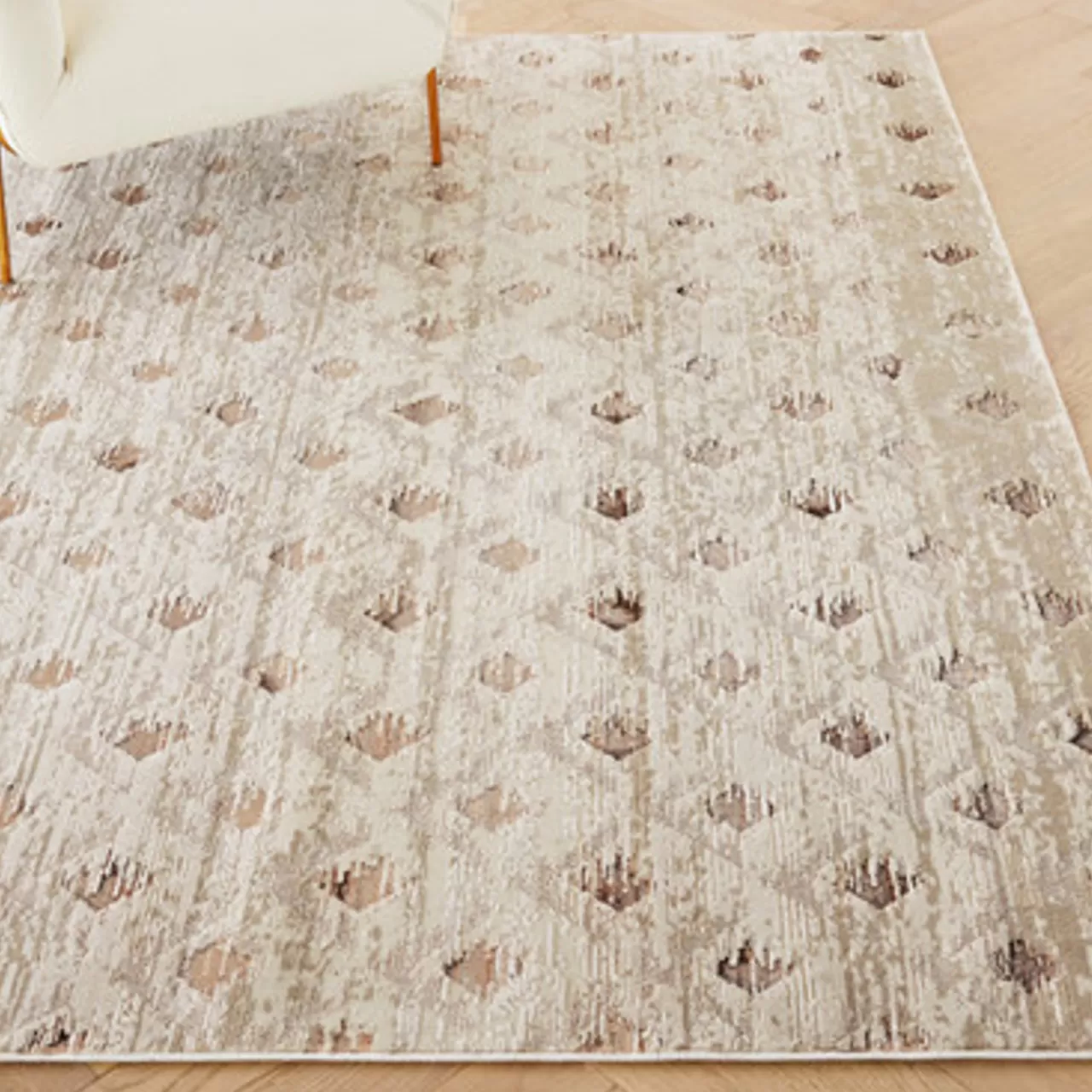 Z Gallerie Stella Rug - Ivory/Tan> Textile Sale | Living Room Rugs