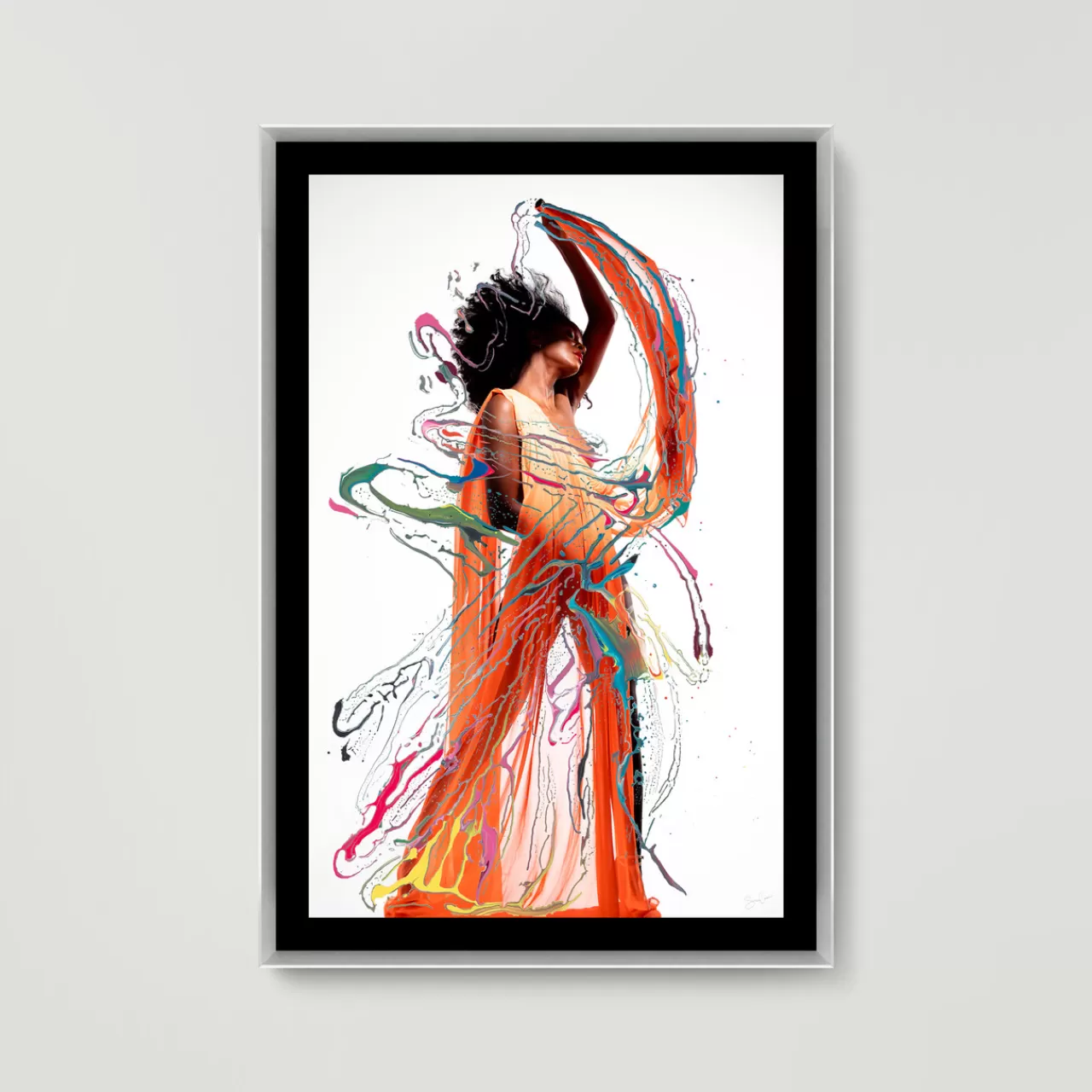 Z Gallerie Symphony of Hues> Framed Art | Figurative