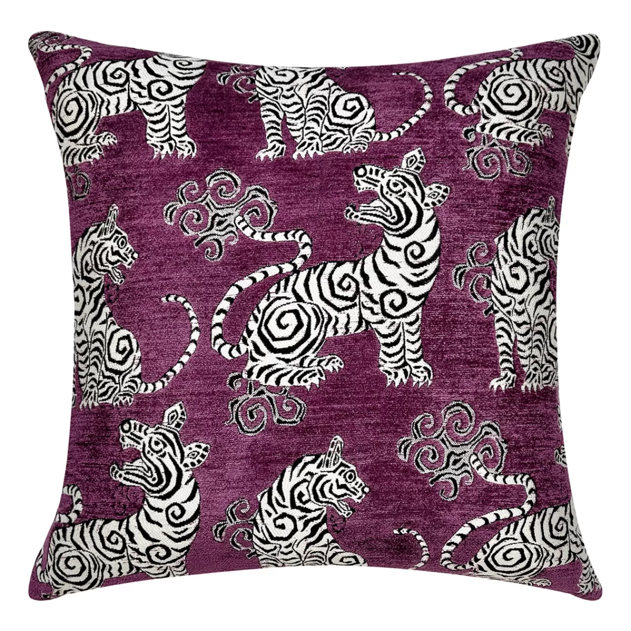 Z Gallerie Tigress Pillow 20" - Magenta> Textile Sale | Novelty Pillows