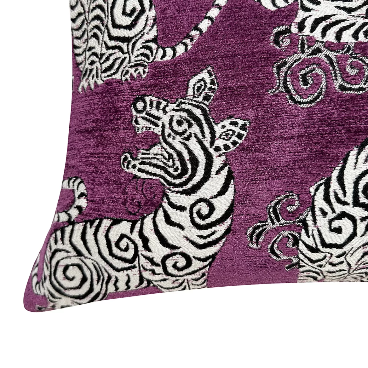 Z Gallerie Tigress Pillow 20" - Magenta> Textile Sale | Novelty Pillows