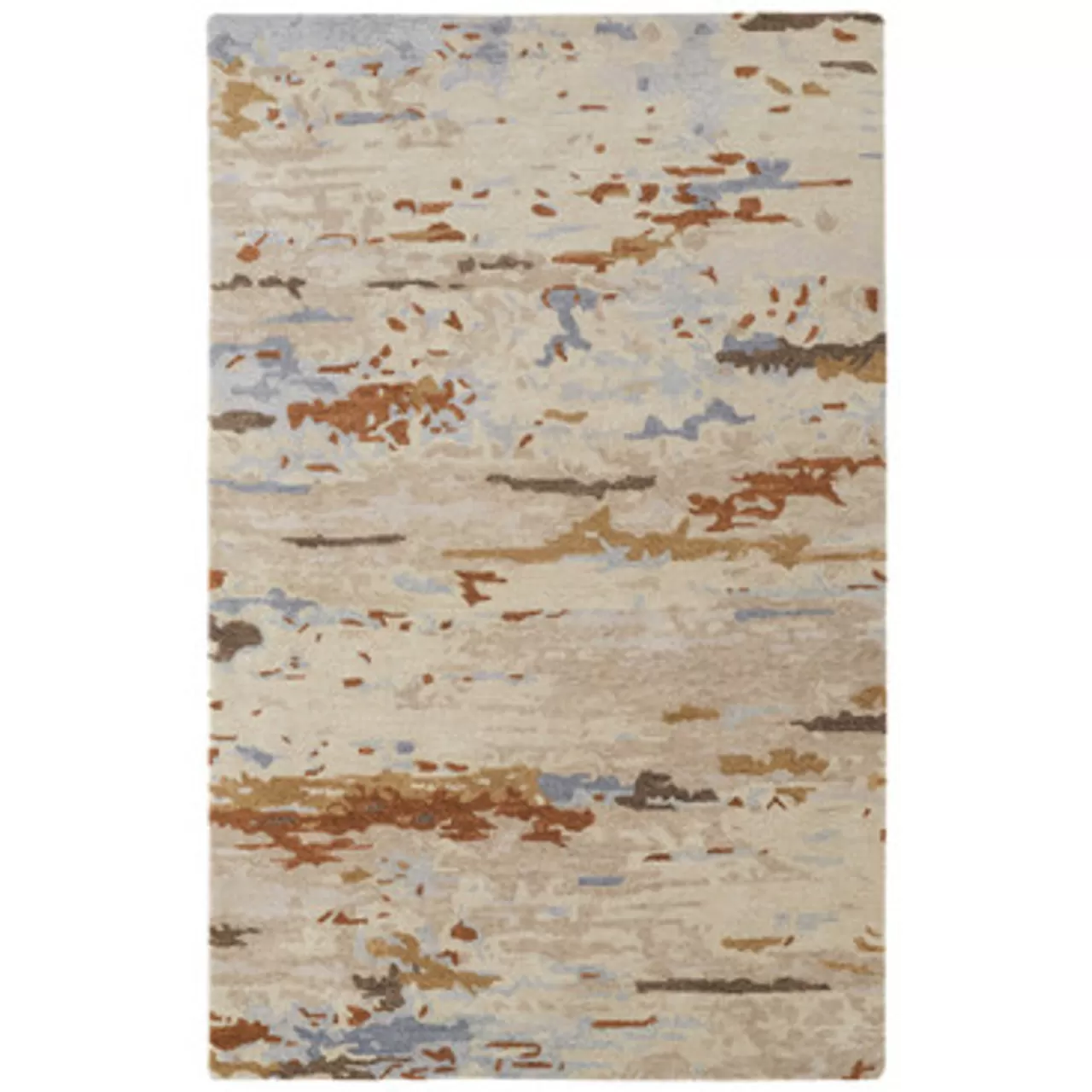 Z Gallerie Timber Rug - Ivory> Pattern Rugs | Living Room Rugs