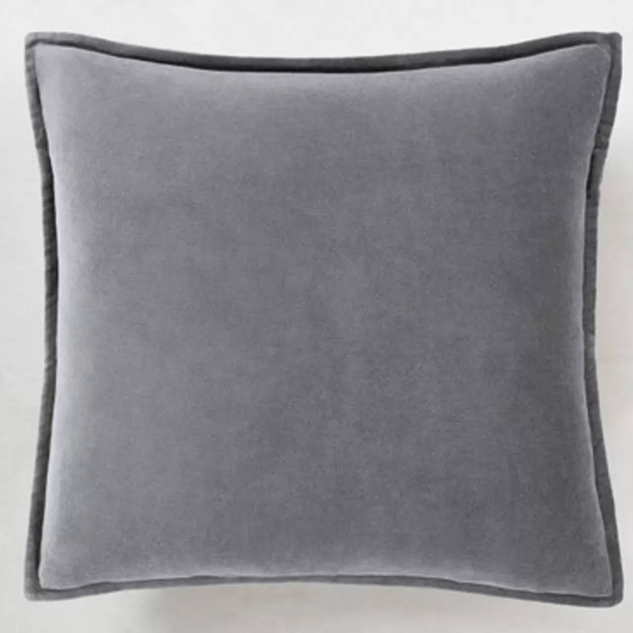 Z Gallerie Velvet Pillow 20" - Charcoal> Textile Sale | Pillows