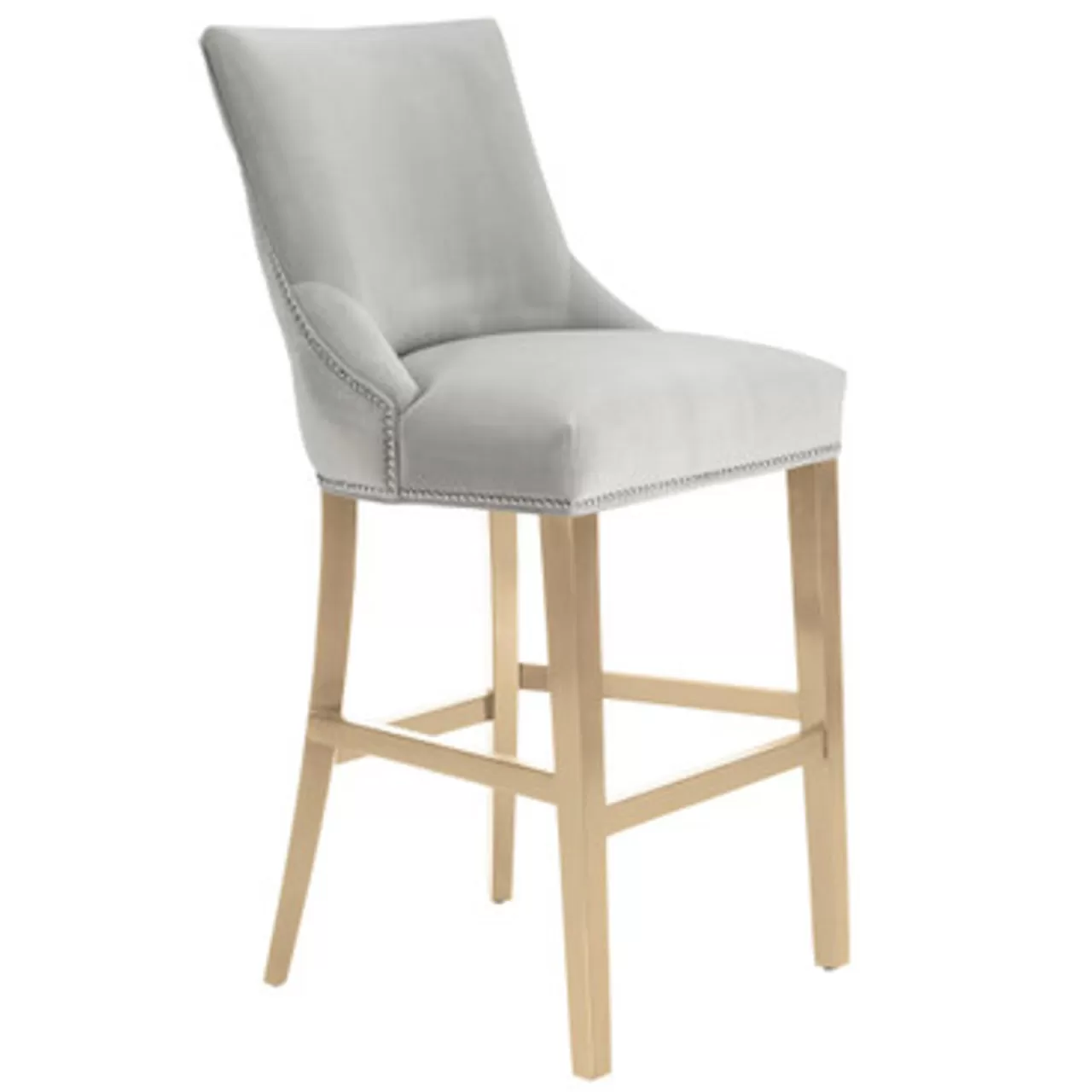 Z Gallerie Versailles Stool - Wash Oak> Dining Chairs