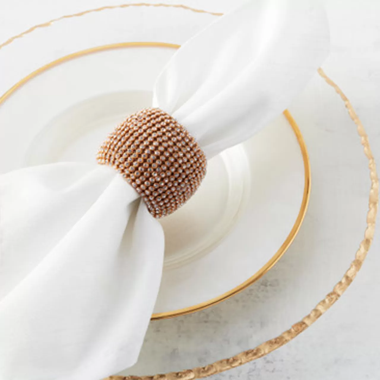 Z Gallerie Victoria Napkin Ring - Set of 4> Tabletop Sale | Gift