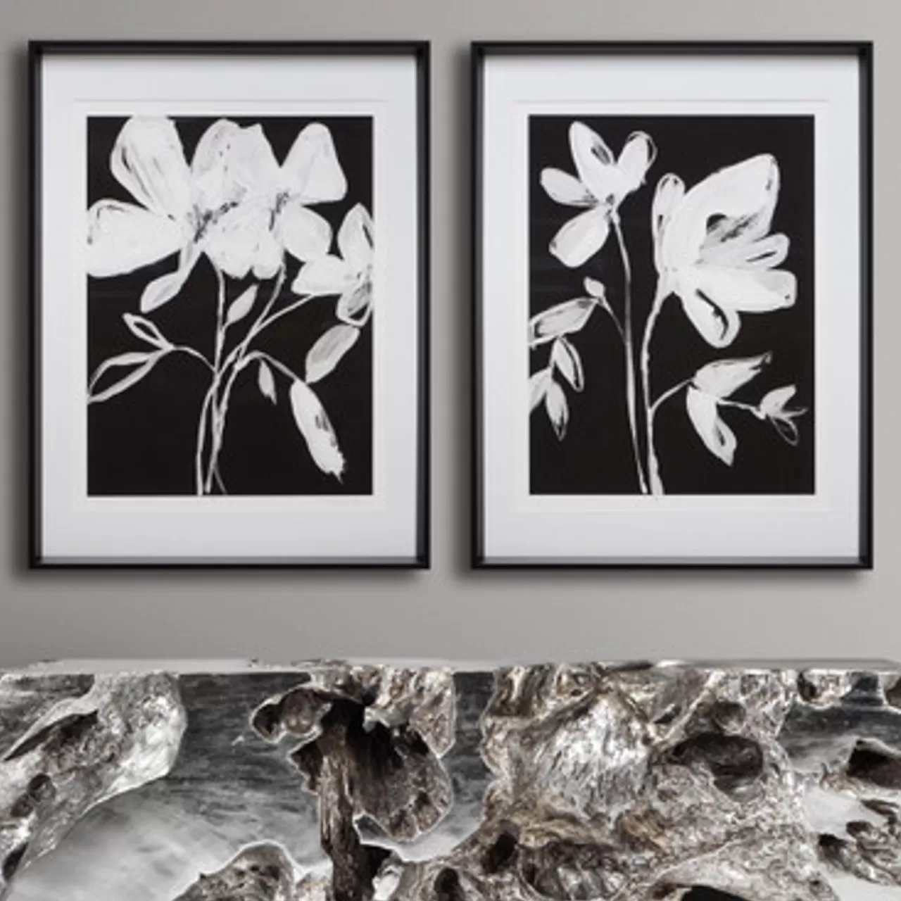 Z Gallerie Whimsical Flowers 1 - Limited Edition> Series | Framed Art