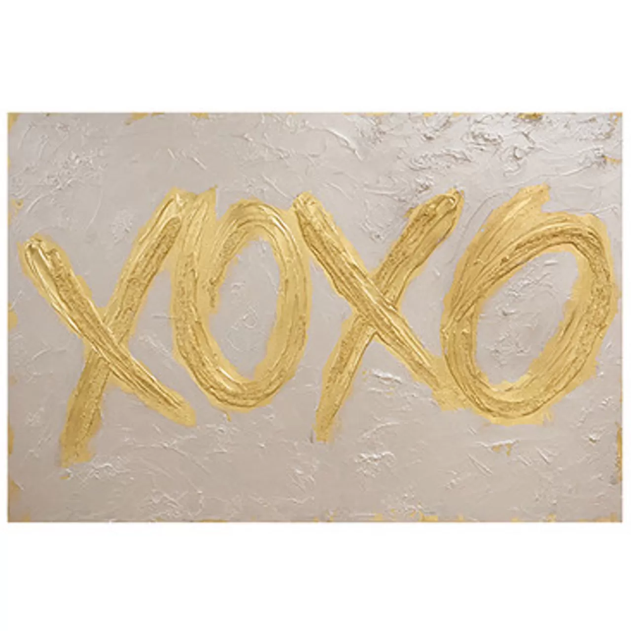 Z Gallerie XOXO> Canvas | Gold