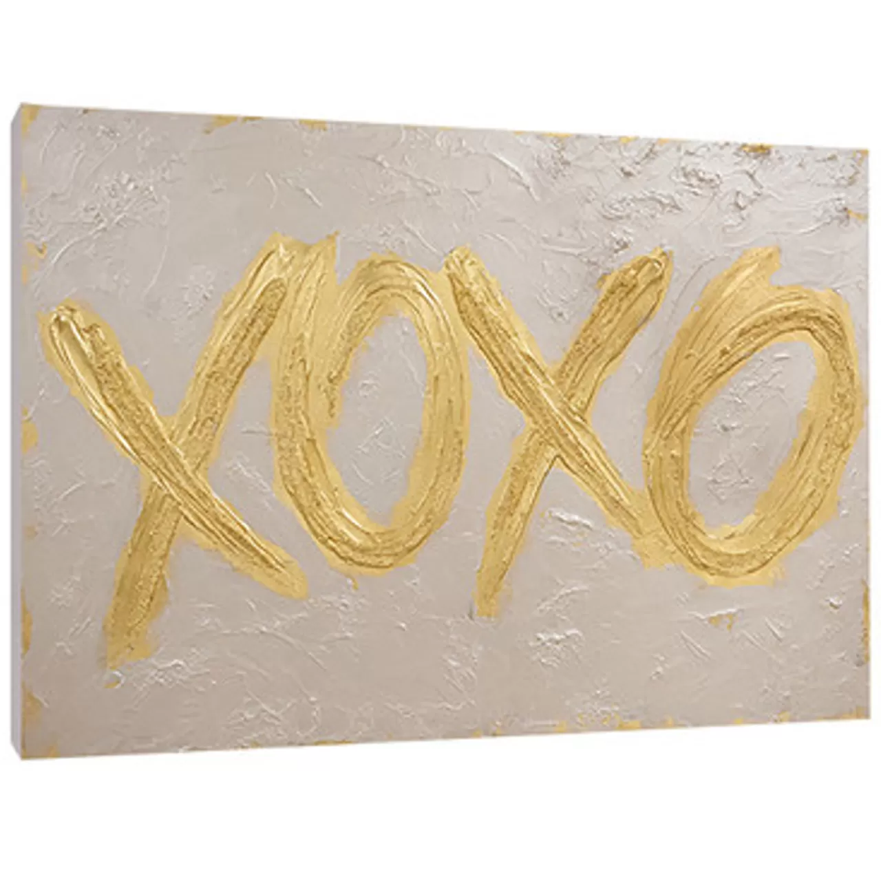 Z Gallerie XOXO> Canvas | Gold